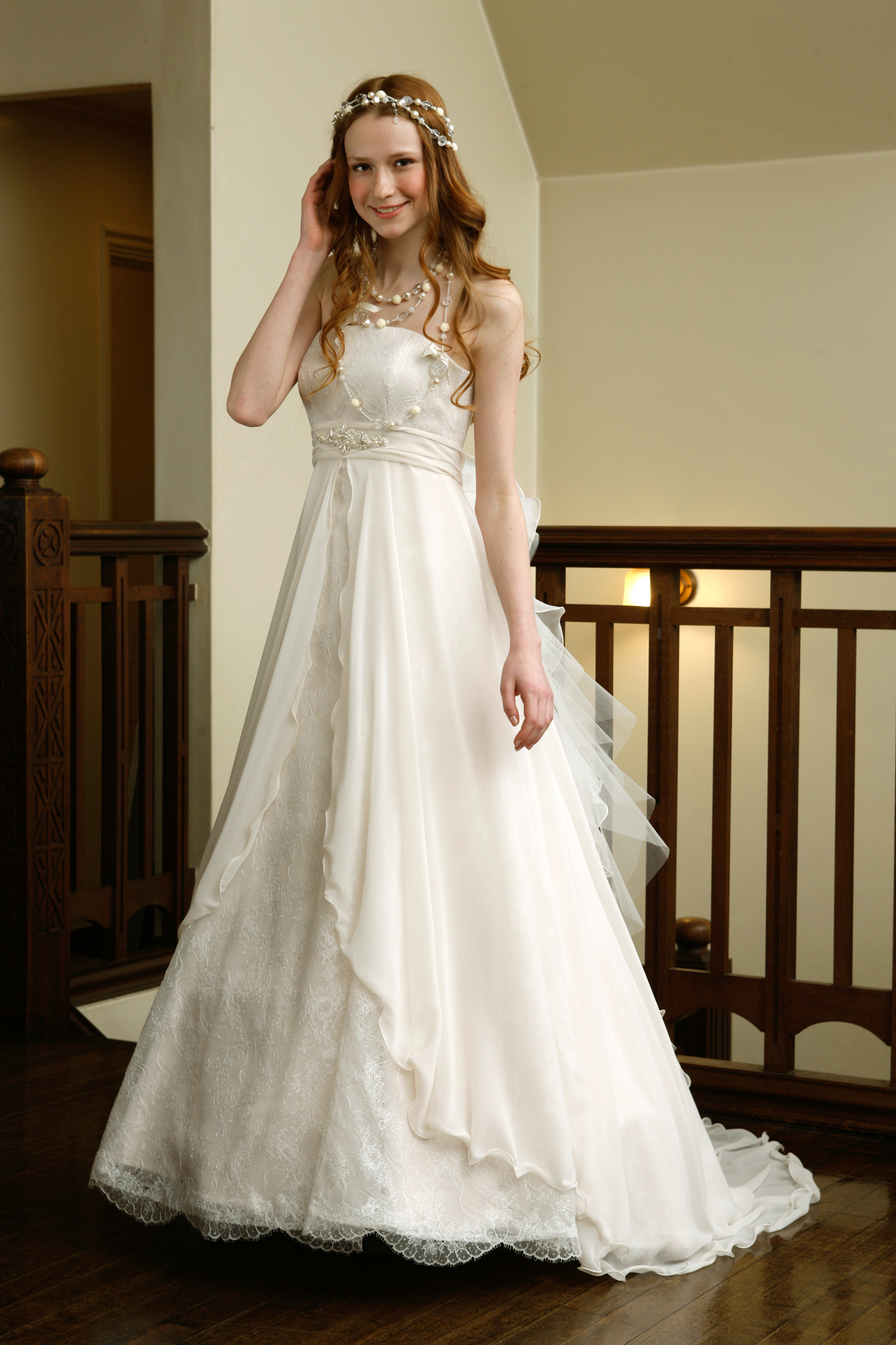 ウェディングドレス4枚目